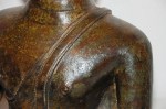 Antiker sitzender Buddha aus Thailand